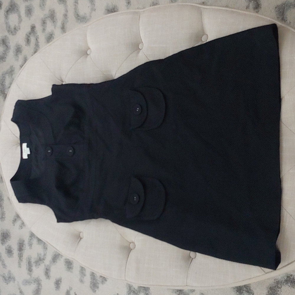 Ann Taylor Loft Dress 6 Shift Little Black Dress